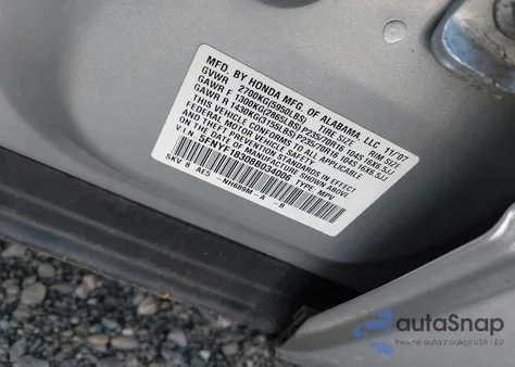 2008 Honda Pilot Se из США, поврежденный, VIN 5FNYF18308B034006